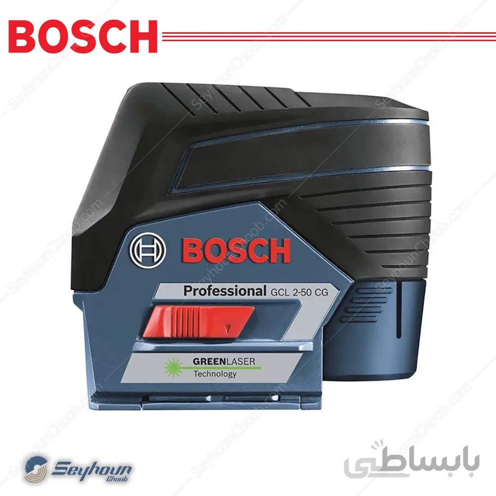 تراز لیزری ترکیبی خطی نقطه‌ای بوش مدل GCL 2-50 CG