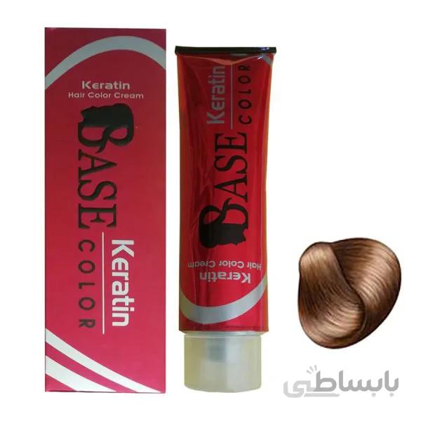 رنگ مو بیس شماره 6/77 رنگ بلوند شکلاتی تیره 125 میلی لیتر ا base-hair-color-number- 6.77