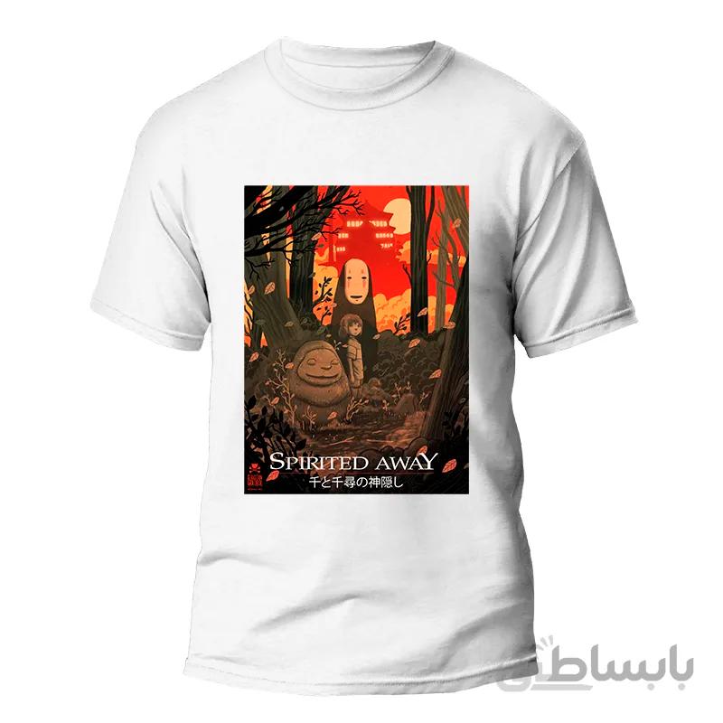تیشرت طرح انیمه spirited away