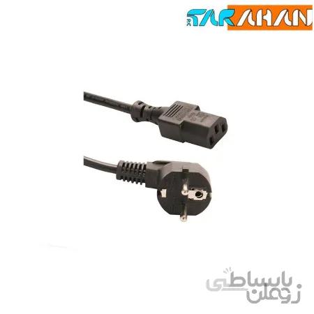 کابل برق سه پین منبع تغذیه کامپیوتر — تصویر 1