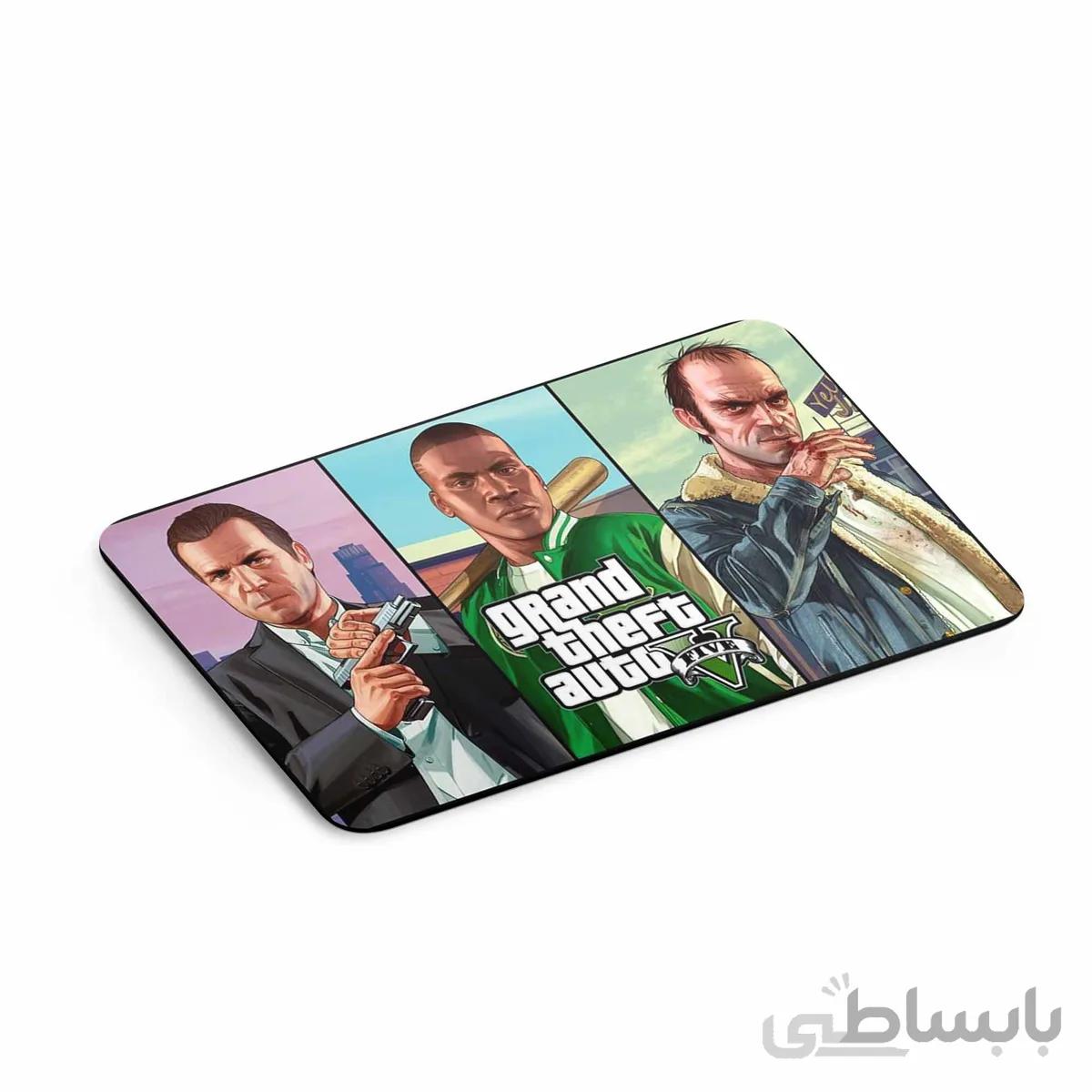 ماوس پد طرح بازی جی تی ای وی GTA V