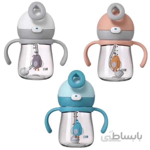 لیوان نی دار 220 میل رووکو Rovco طرح پرنده
