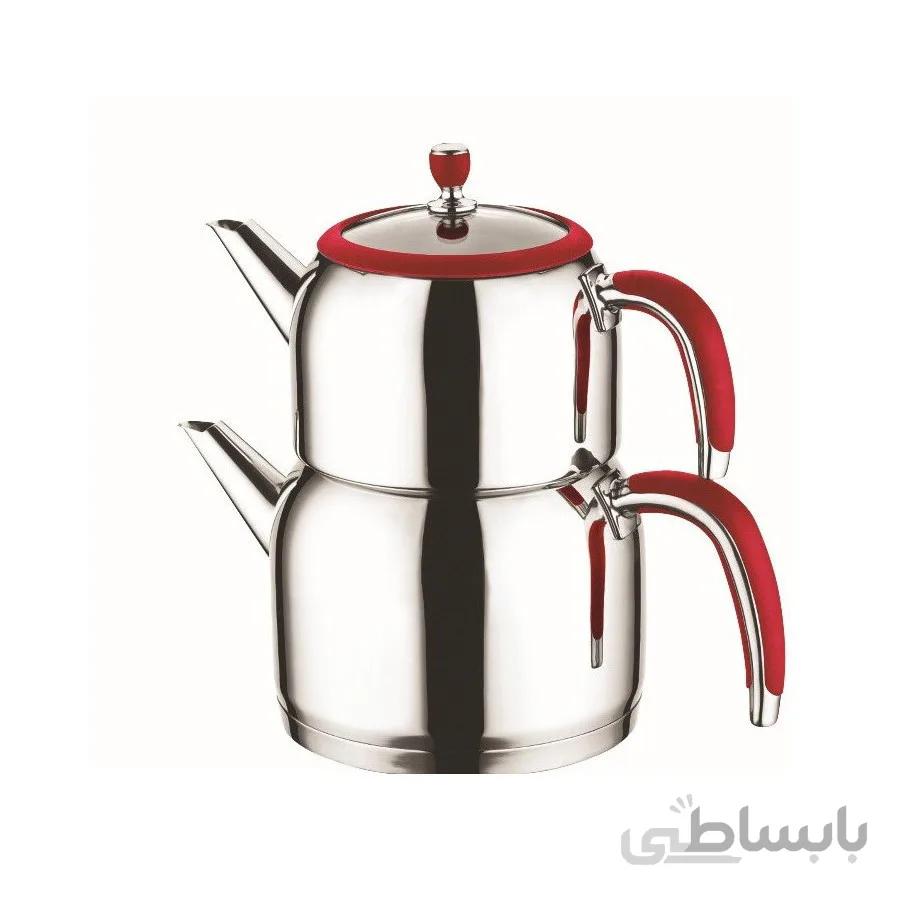 کتری قوری رو گازی دلمونتی مدل 1425 DL ا Delmonti DL 1425 Tea kettle set
