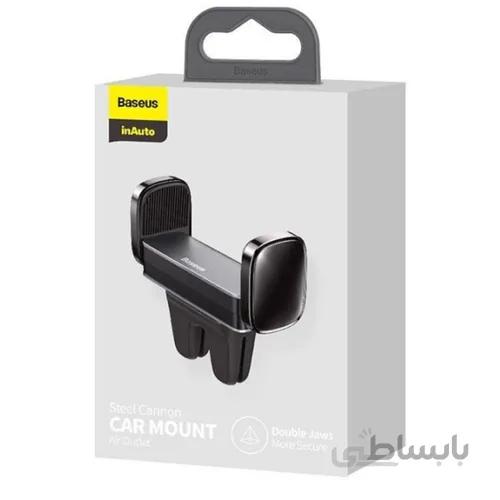 پایه نگهدارنده گوشی بیسوس Baseus Steel Cannon Air Outlet Car Mount