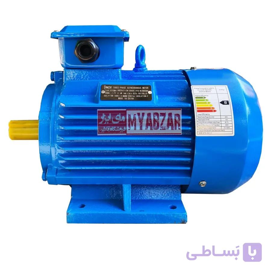 الکتروموتور 3 اسب 1500 دور 3فاز