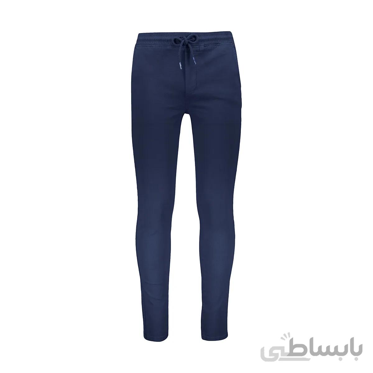 شلوار کتان مردانه کمر کش دار