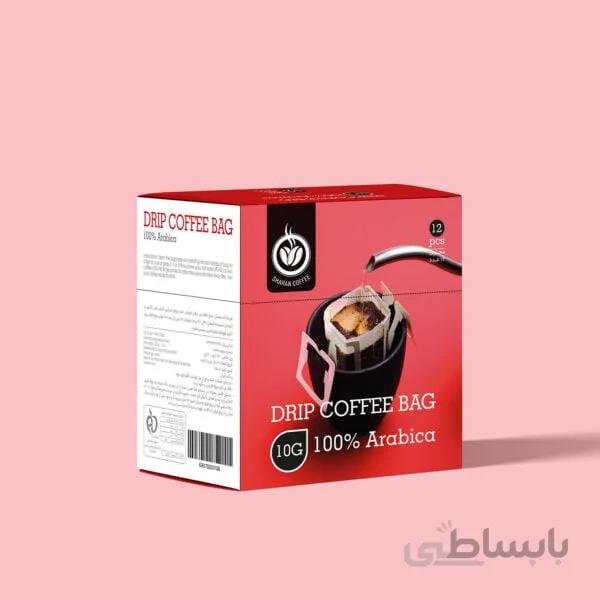 قهوه چکه ای عربیکا 100 شاران 12 عددی