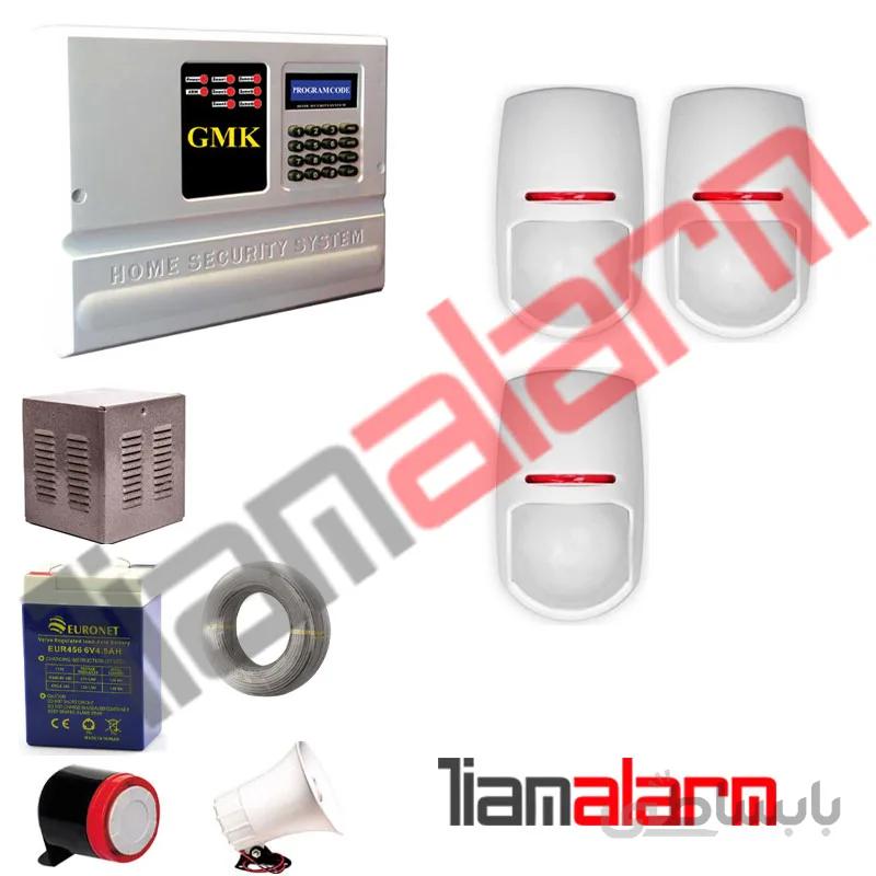 پکیج دزدگیر اماکن باسیم مدل جی ام کا سیم کارتی GM890PY3