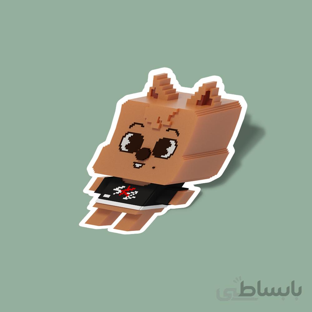 استیکر SKZOO - Han Quokka