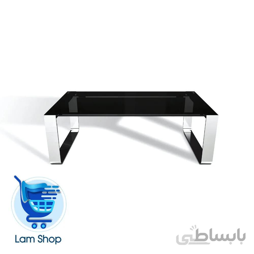 جلو مبلی بریل تک طبقه (شیشه سفید) زیمر