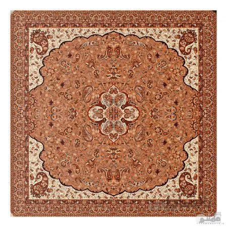 رومیزی مربع ترمه طرح شاه عباسی کد 805