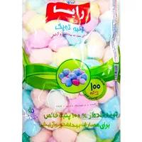 پنبه توپک رنگی رایا ۱۰۰ گرمی ا Raya colored cotton ball 100g