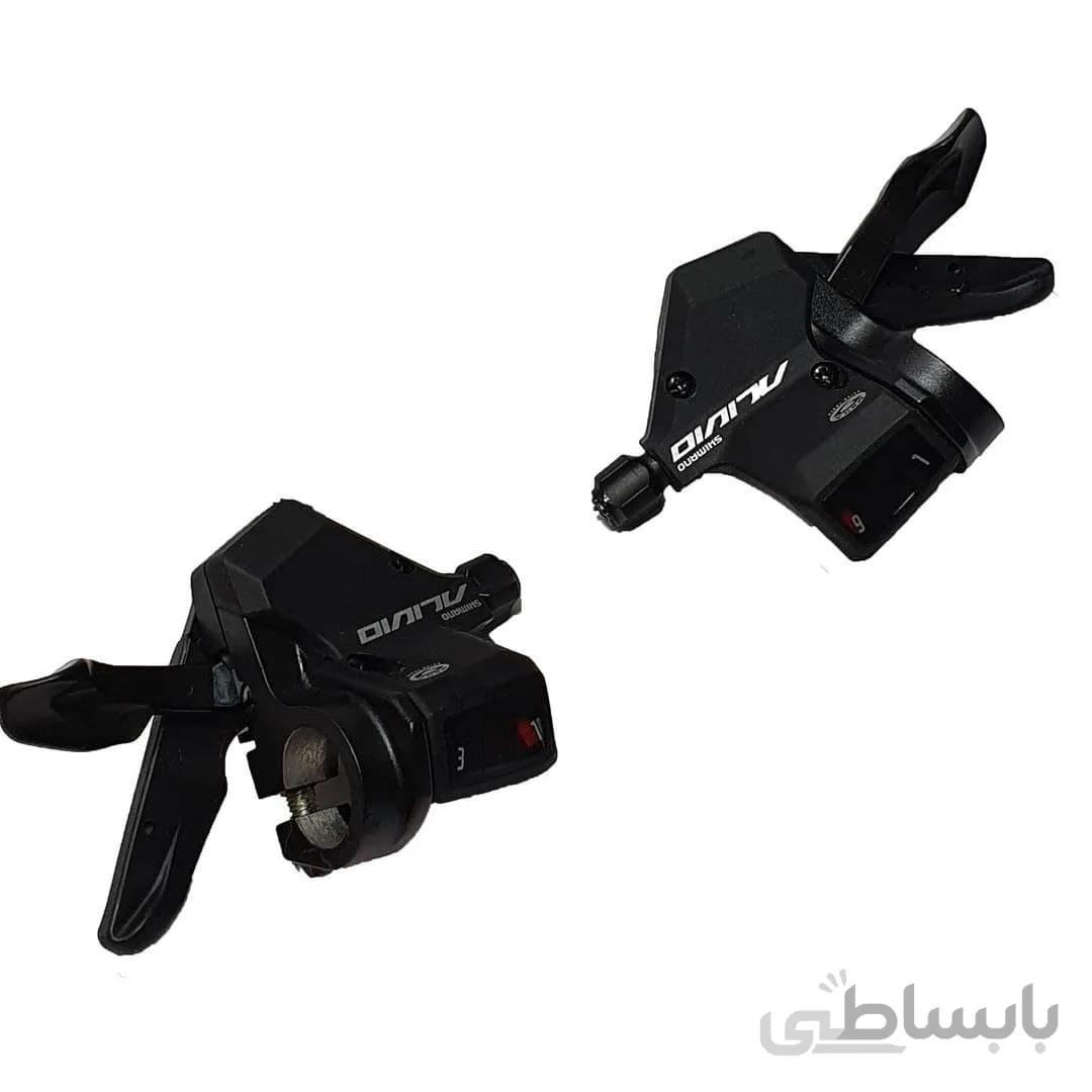 شیفتر دنده دوچرخه ۹سرعته شیمانو مدل الویو Shimano Alivio Shifter 3×۹ Speed بسته ۲عدد
