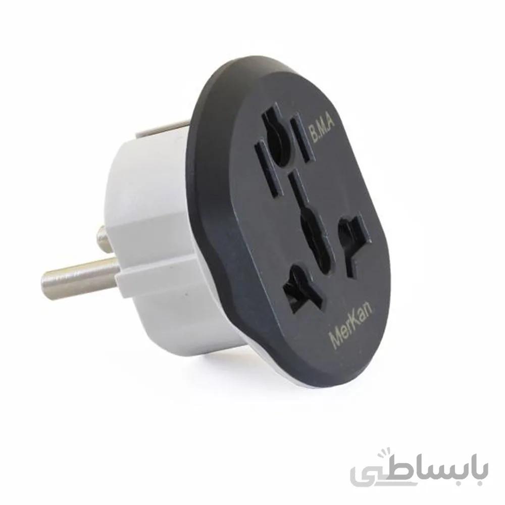 مبدل برق 3 به 2 Merkan مدل KT-168
