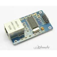 ماژول شبکه ENC28J60 دارای ارتباط SPI - هانیپا الکترونیک