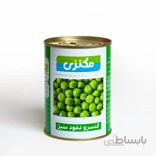 کنسرو نخود سبز 380 گرمی مکنزی باکس 12 عددی