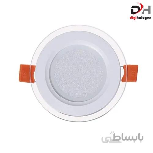 پنل ال ای دی توکار دورشیشه ای 8 وات لیان نور