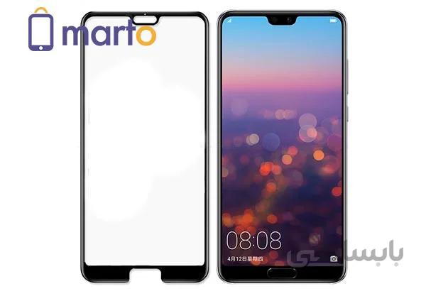محافظ صفحه نمایش شیشه ای بوف مدل 5D مناسب برای گوشی هوآوی P20 Pro ا BUFF 5D glass screen protector for Huawei P20 Pro