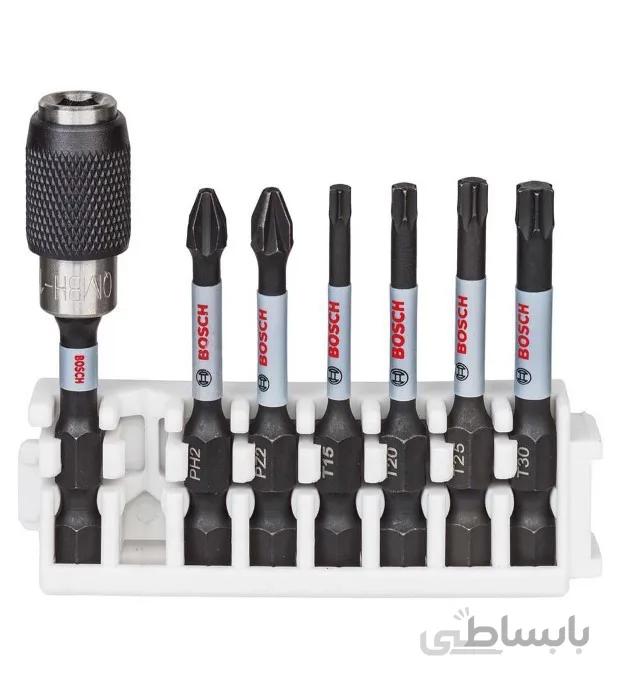 ست سرپیچ گوشتی ۷ پارچه Impact Control با رابط مگنتی قفل دار حرفه ای بوش