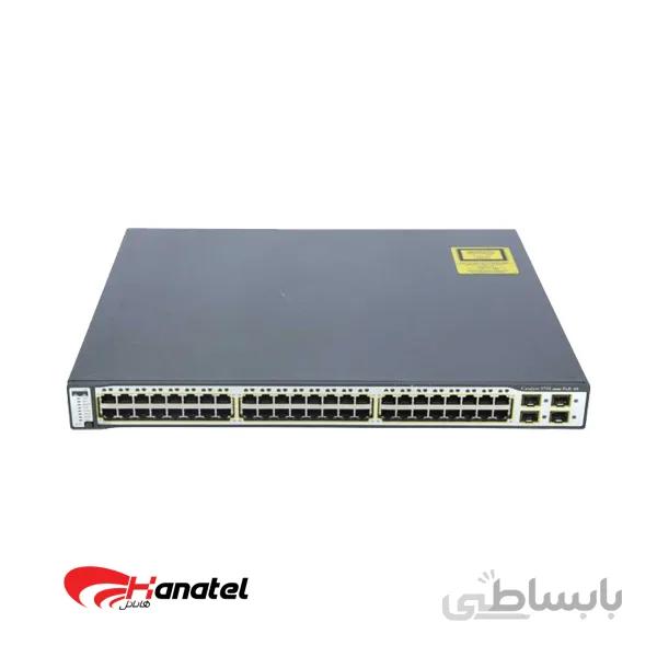 سوئیچ سیسکو WS-C3750-48PS-S