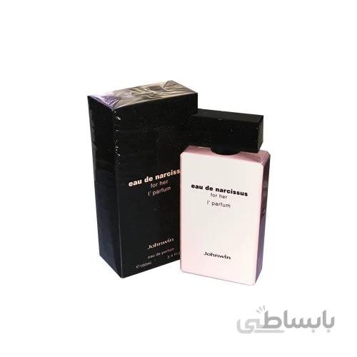 عطر ادکلن زنانه نارسیس رودریگز فور هر صورتی (جعبه مشکی) جانوین ردریگز فور هر Redriguez For Her حجم 100 میل ا johnwin eau de narcissus
