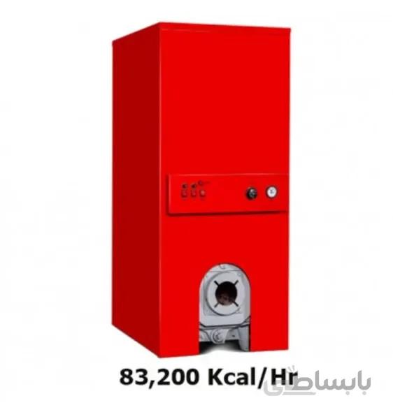 پکیج موتورخانه ای شوفاژکار آذرخش بلند 9 پره 83.200 kcal/h بدون مشعل