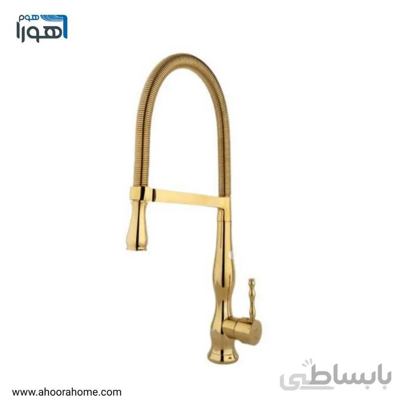 شیر ظرفشويی راسان مدل روشا طلایی RASSAN