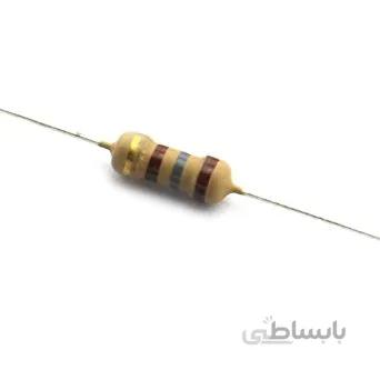 RESISTOR 2W 180R %5 – مقاومت ۲ وات۱۸۰ اهم ۵% کربنی