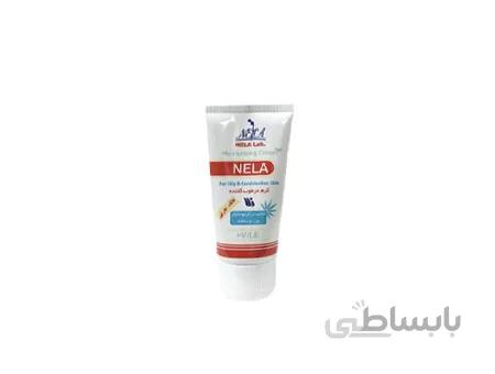 کرم مرطوب کننده نلا مناسب پوست چرب