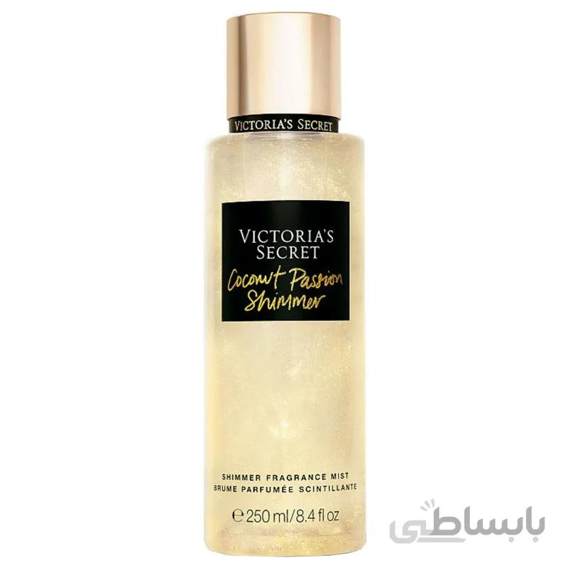 بادی اسپلش اکلیلی کوکونات پشن شیمر ویکتوریا سکرت اورجینال - Victoria's Secret Body Splash Coconut Passion Shimmer 250ml