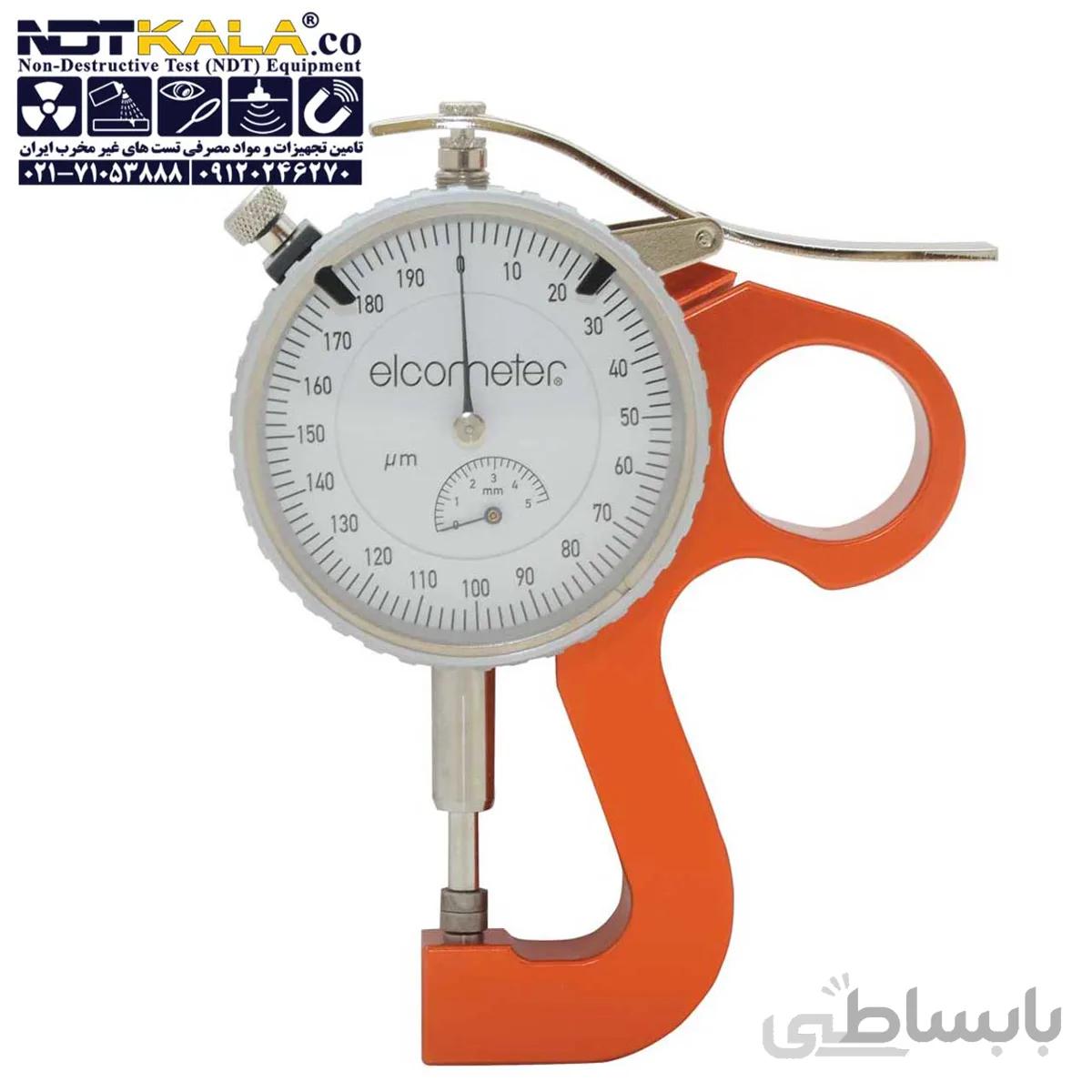 ضخامت سنج زبری سنج الکومتر Elcometer 124 ا Elcometer 124 Thickness Gauge