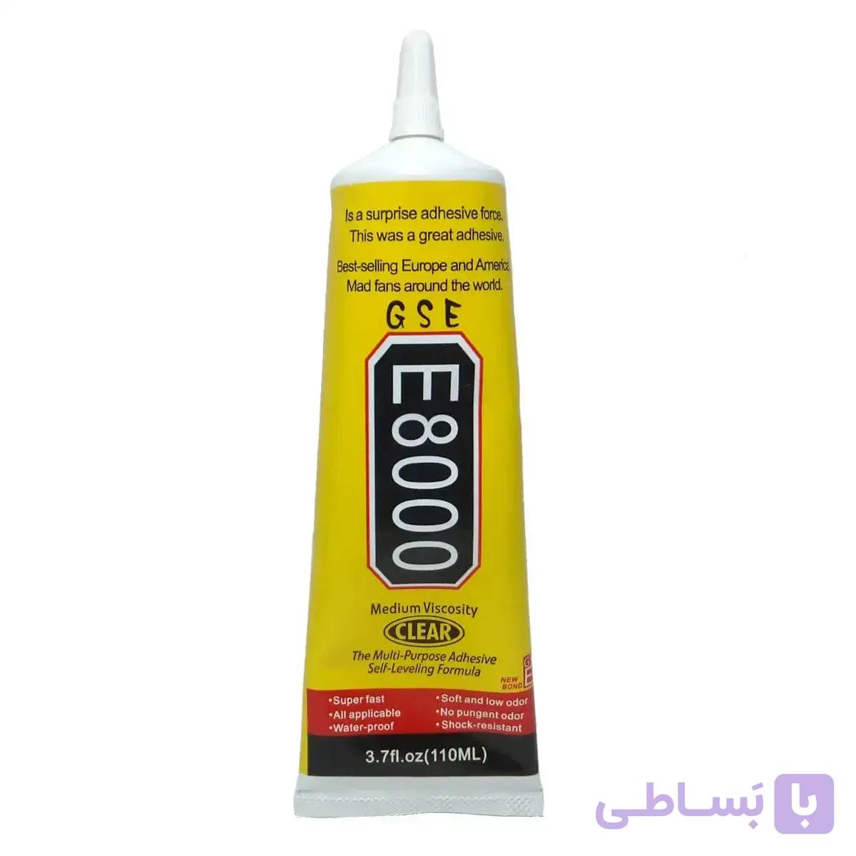 چسب مایع مدل E-8000 حجم ١١٠ میلی لیتر