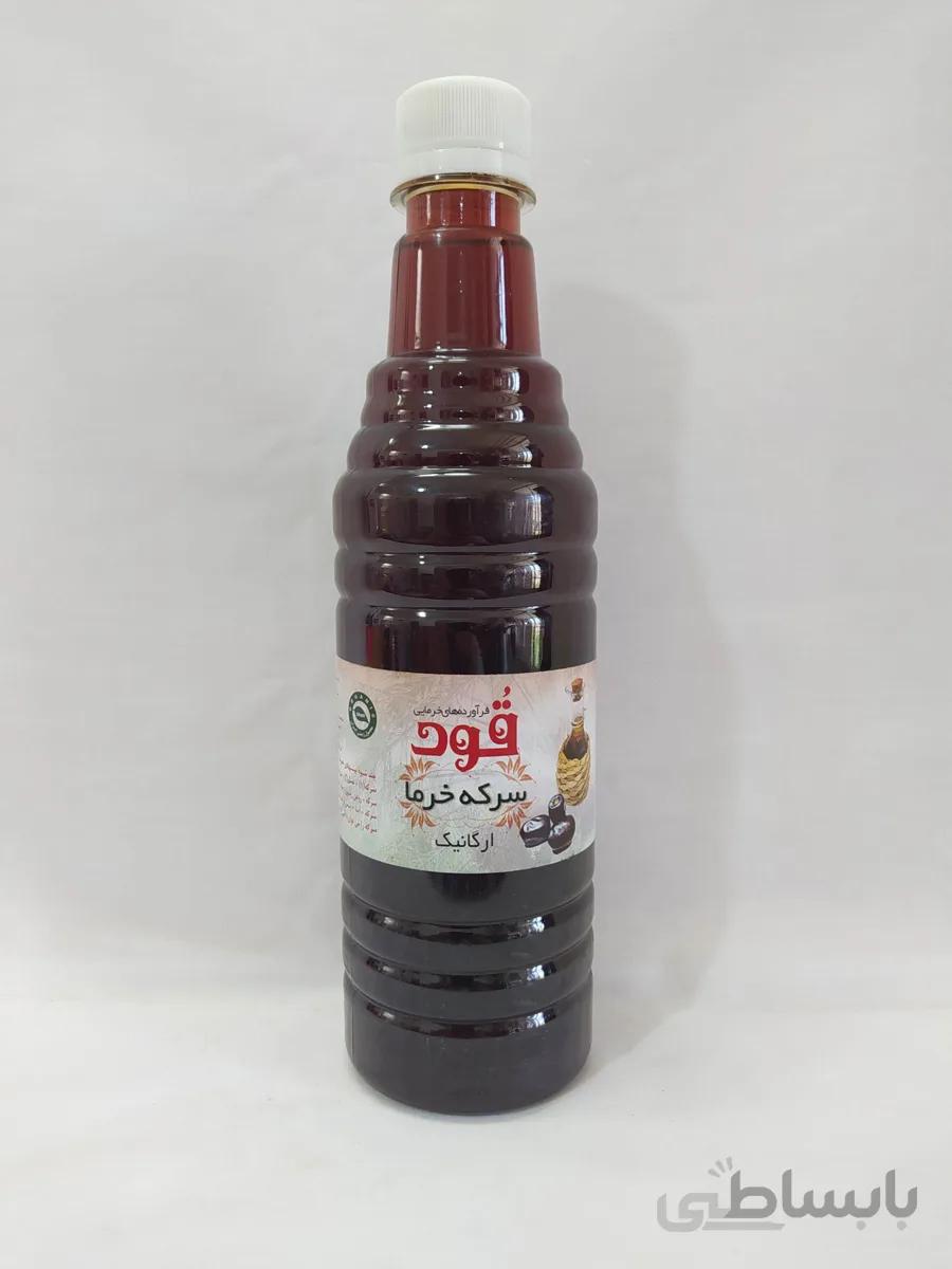 سرکه خرما 4 ساله ارگانیک 500 سی سی قود