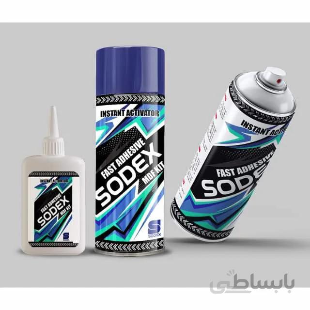 چسب ۱۲۳ سودکس ۴۰۰ میل sodex