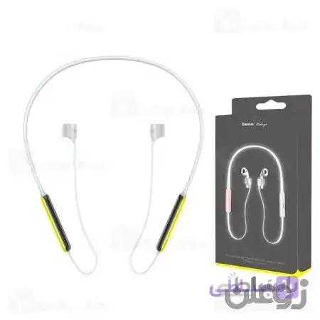 بند نگهدارنده اپل ایرپاد بیسوس Baseus ARAPPOD-BGY Fluorescent Ring Sports Silicone Lanyard Sleeve