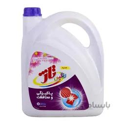 مایع لباسشویی ۳۷۵۰ گرمی رنگین تاژ – کارتن ۴ تایی