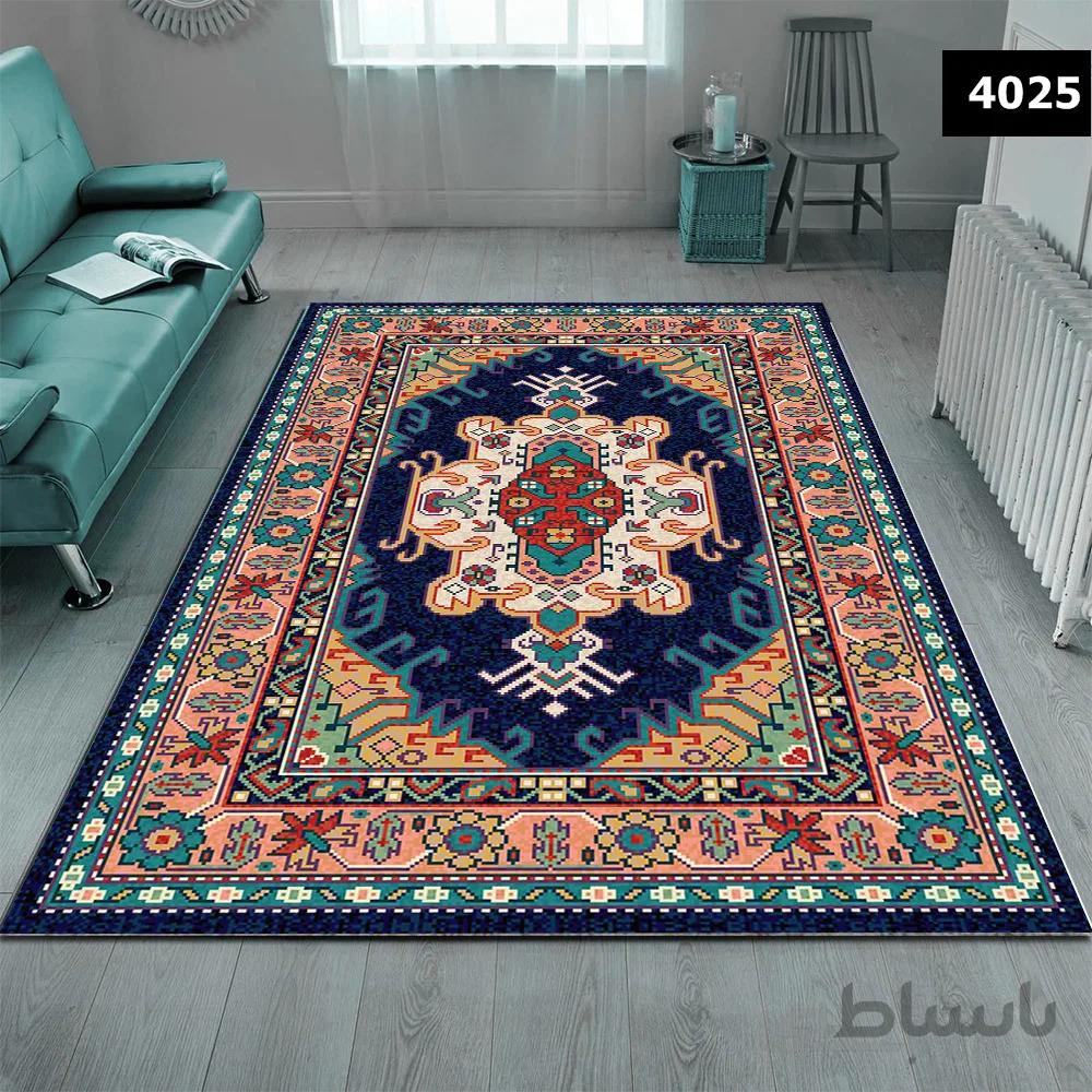 روفرشی کشدوز مخمل ترک کد 4025 سایز 350*250 سانتی متر ( 9متری )