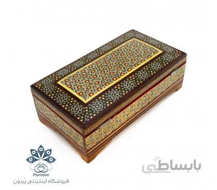 جعبه جواهرات خاتم 22 در 12 سانتی