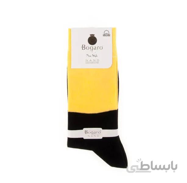جوراب مردانه دو رنگ bogaro کد SMS1063