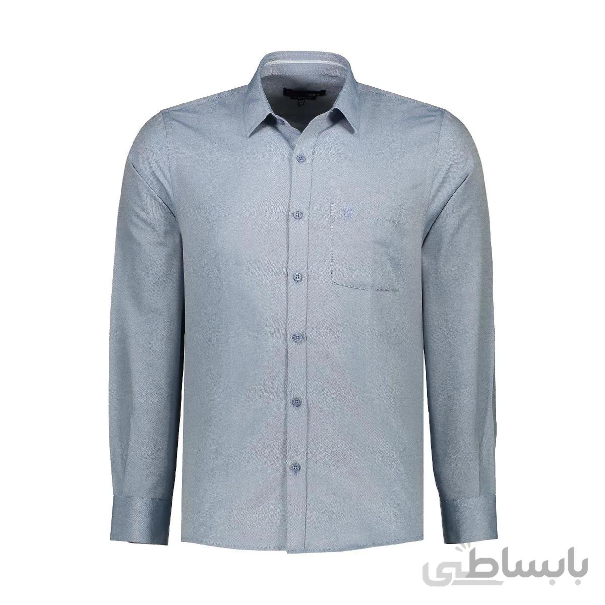 پیراهن آستین بلند مردانه رگولار کد 601543