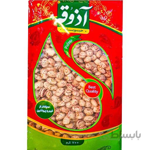 لوبیا چیتی بسته سلفونی 700 گرمی آذوقه کارتن 6 عددی