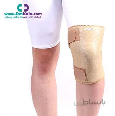 زانوبند قابل تنظیم با کشکک بسته نئوپرنی (کد : 310141) آدور ا Ador Adjustable knee brace with closed neoprene patella code-310141