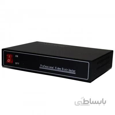 تقسیم کننده ویدیو ا یک پخش کنمده را به چهار تلویزیون متصل میکند، بهترین دستکاه برای دوربین مداربسته