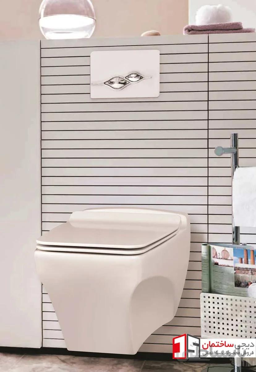 توالت فرنگی دیواری کاتیا مروارید ا Katia Wall Hung Toilet