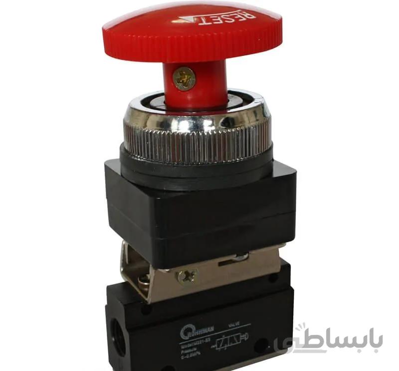 کلید قارچی پنوماتیک مدل M221-S3