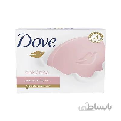 صابون مدل پینک داو حاوی عصاره گل رز 135 گرم ا Dove Beauty Cream Bar