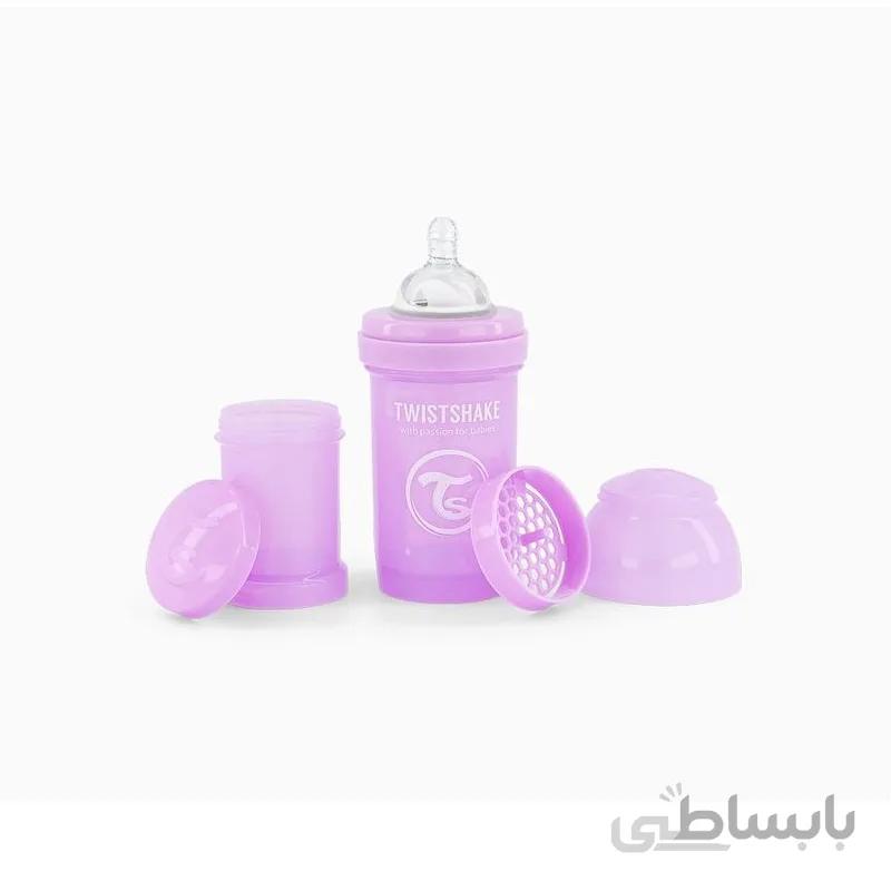 شیشه شیر تویست شیک 180 میل Twistshake آبی