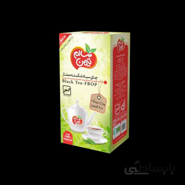 چای سیاه شکسته ممتاز سالم تیمن ۲۰۰ گرمی