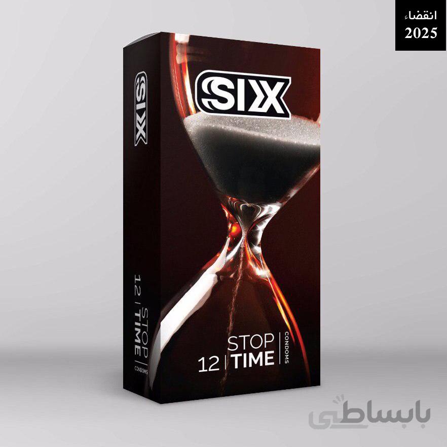 کاندوم تاخیری سیکس SIX حاوی لیدوکائین بسته12 عددی