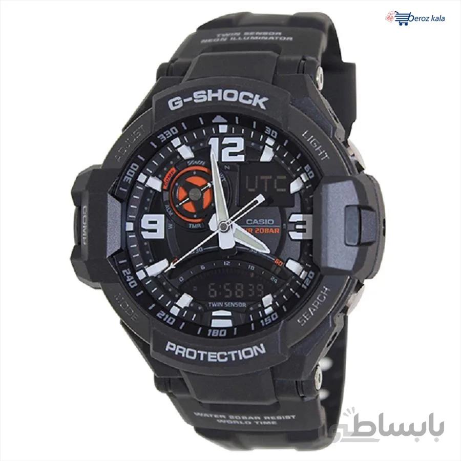 ساعت عقربه ای دیجیتال اسپرت CASIO ا Casio Watch G-Shock GA-1000-1ADR